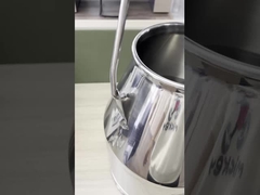 Custom Dairy Stainless Steel Milking Machine Bucket With Long Handles