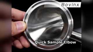 नमूने के लिए स्वच्छ कोहनी