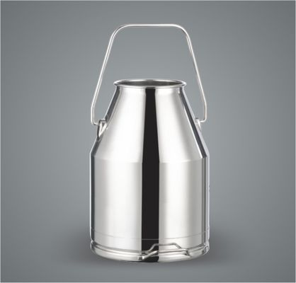 गुणवत्ता Custom Dairy Stainless Steel Milking Machine Bucket With Long Handles फैक्टरी