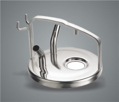 अच्छी कीमत Double Hooks Type Stainless Steel Bucket Lid , custom Goat Milking Machine Parts ऑनलाइन