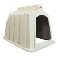 अच्छी कीमत Body Dairy Calf Hutch Group Calf Hutch Polyethylene PE Material 5mm Thickness ऑनलाइन