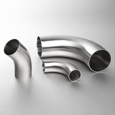 अच्छी कीमत Food Grade 304 Stainless Steel Pipe Fittings Elbow 25mm   Hygienic 90 Degree ऑनलाइन
