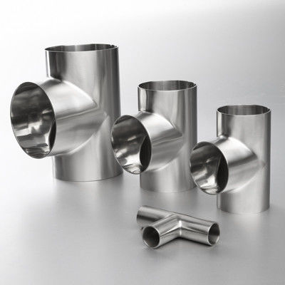 अच्छी कीमत Inox 304 Ss Pipe Fittings , Food Grade  Stainless Steel Equal Tee ऑनलाइन
