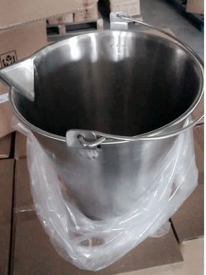 अच्छी कीमत Handle Type Stainless Steel Feed Bucket , 20L Stainless Steel Milker ऑनलाइन