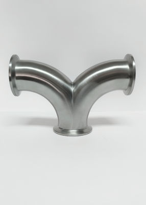 अच्छी कीमत Tri Clamp Stainless Steel Y Pipe Fittings 3A Certified Ss 304 ऑनलाइन