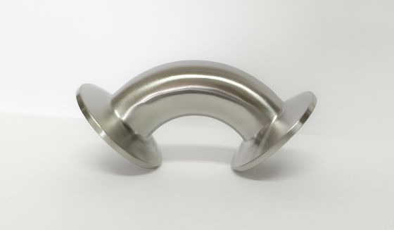अच्छी कीमत ODM 304 Stainless Steel Pipe Fittings 90 Degree Tri Clamp Elbow ऑनलाइन