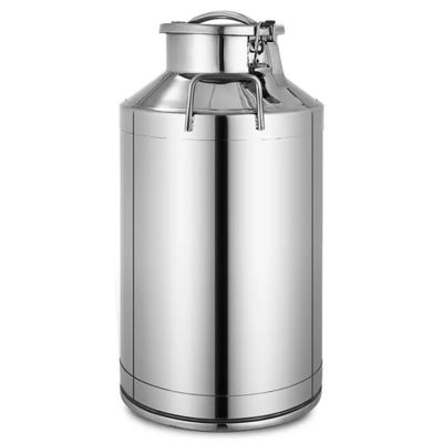 अच्छी कीमत lid type Stainless Steel Milk Container , OEM  Ss Milk Can 50L ऑनलाइन