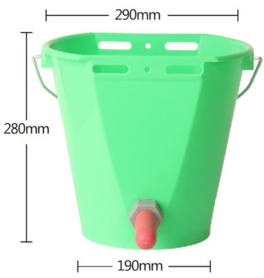 अच्छी कीमत Clearance - Calf bucket Feeder Euro style - with Nipple, Valve, and hanging bracket ऑनलाइन