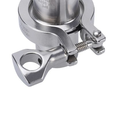 अच्छी कीमत SS316L Pipe Fitting Connector 1.5 Inch Quick Installation BPE Tri Clamp Ferrule Pipe Fitting ऑनलाइन